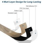 Golden Oak Peel and Stick Vinyl Plank Flooring 36-Pack