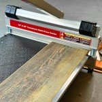 Pro Laminate & Vinyl Floor Cutter, 18" Wide