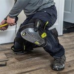 AWP Gel Pro Comfort Carpet Tile Knee Pads