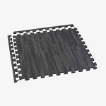 Wood Grain Interlocking Foam Floor Mats – 48 Sq Ft