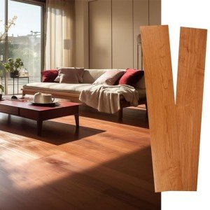 Self-Adhesive Peel and Stick Floor Tile, 36x6 in