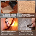 Self-Adhesive Peel and Stick Floor Tile, 36x6 in