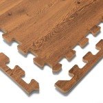 Farmhouse Wood Grain Interlocking Foam Floor Tiles