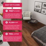 Lucida USA Peel & Stick Luxury Vinyl Tiles