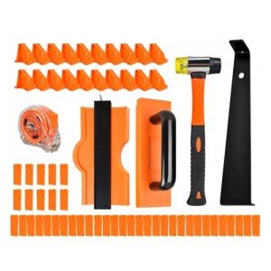 Wood Flooring Installation Kit with Tools (65pcs)