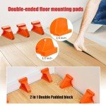 Wood Flooring Installation Kit with Tools (65pcs)