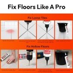Flexible Adhesive for Floors, Tiles, and Wood