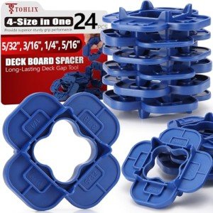 4-in-1 Deck Spacer Tool, 24 Pack Options