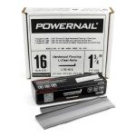 Powernail 16 Gauge L-Cleat Nails for Hardwood Flooring