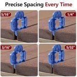 4-in-1 Deck Spacer Tool, 24 Pack Options