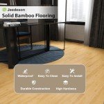 Jeedeson Solid Bamboo Flooring Planks - 14-Pack