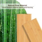 Jeedeson Solid Bamboo Flooring Planks - 14-Pack