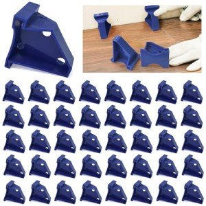 40-Pack Flooring Spacers for Laminate and Vinyl