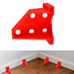 Flooring Spacers Set for Easy Installation - 60 Piece
