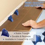40-Pack Flooring Spacers for Laminate and Vinyl