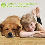 Waterproof Peel and Stick Wood Floor Tiles - 36 Pack