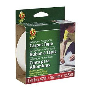 Duck Brand Indoor/Outdoor Carpet Tape - 1.41" x 42