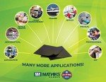 Heavy Duty Neoprene Rubber Sheet - 12x12 Inch