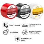 ELK 4" x 180ft Vapor Barrier Tape - Black
