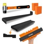 Vinyl Flooring Installation Tool Kit with Tapping Block