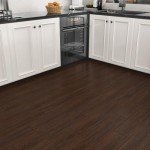 Dark Brown Peel and Stick Vinyl Floor Tiles