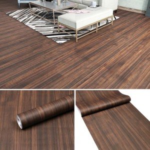 Wood Grain Peel and Stick Floor Tile 11.8"x118