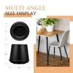 Rubber Chair Leg Caps - Noise Reduction, 24 Pack