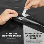 Moisture Barrier Polyethylene Film for Flooring 300 sq ft