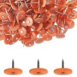 500 Pack - 1-Inch Galvanized Roofing Nails