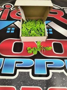 250 Pack Plastic Cap Roofing Nails - 1.25 Inch