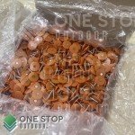 500 Pack - 1-Inch Galvanized Roofing Nails