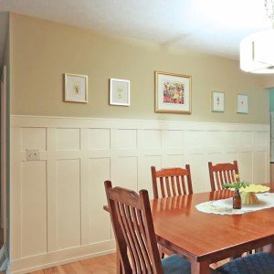 Easy Install Board and Batten Wainscoting Kit