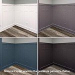 Easy Install Board and Batten Wainscoting Kit