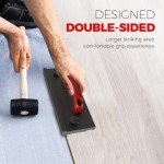 Vinyl Plank Flooring Tapping Block with Big Handle