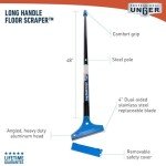 Unger Long Handle Floor Scraper Tool 48