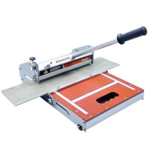 13" Manual Vinyl Floor Cutter with Honing Stone