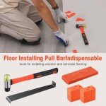Laminate Flooring Installation Kit with Hammer & Block