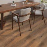 Luxury Peel and Stick Wood Grain Vinyl Flooring