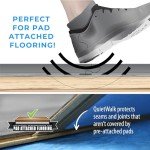 QuietWalk Laminate Flooring Underlayment with Vapor Barrier