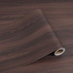 Wood Grain Peel and Stick Vinyl Flooring Roll