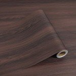 Wood Grain Peel and Stick Vinyl Flooring Roll