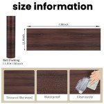Wood Grain Peel and Stick Vinyl Flooring Roll