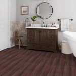 Wood Grain Peel and Stick Vinyl Flooring Roll