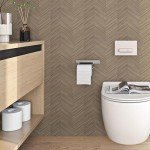 Herringbone Wood Grain Contact Paper for Floors