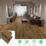Suntechwood Waterproof Luxury Vinyl Flooring, Butterscotch