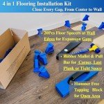 Jiffy2NE1 Flooring Installation Tool Kit with Spacers