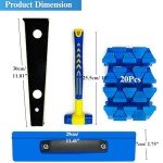 Jiffy2NE1 Flooring Installation Tool Kit with Spacers