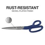 Klein Tools 9-Inch Carpet Shear with Offset Handles