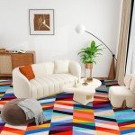 Peel and Stick Anti-Slip Carpet Tiles - 12 Pcs