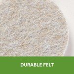 162 PCS Beige Felt Furniture Pads for Floors